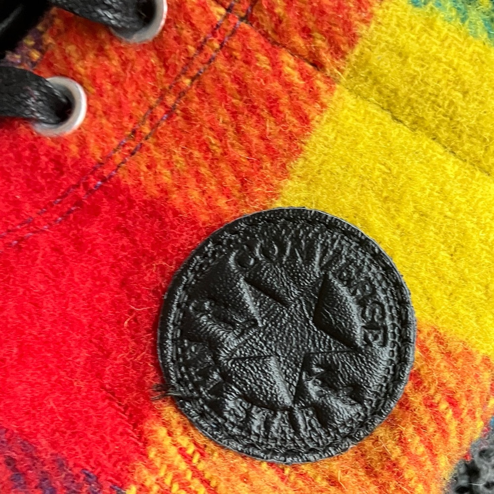 Converse woolrich chuck Taylor Colorful High-Top Sneakers size 6 - Picture 7 of 9